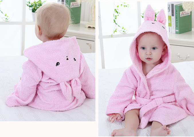 Animal Baby Bathrobes