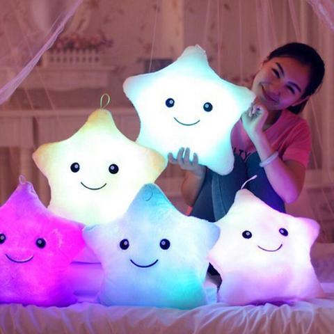 Glowing Star/Heart Pillow