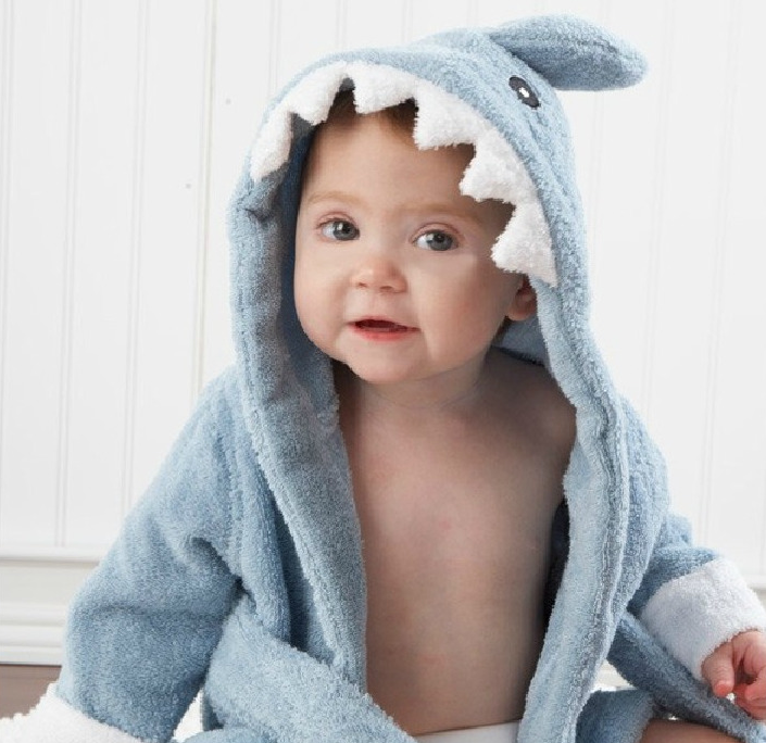 Animal Baby Bathrobes