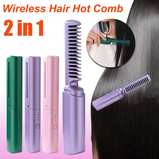 Professional Wireless Straightening Comb