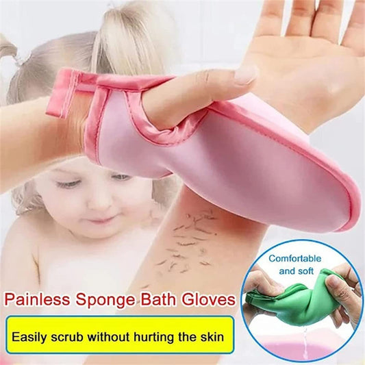 Baby "Scrub me down" Two-sided Bath Glove